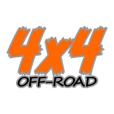Sticker logo 4x4 off-road ref 87