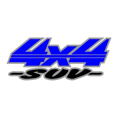 Sticker logo 4x4 suv ref 71