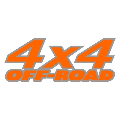 Sticker logo 4x4 off-road ref 8