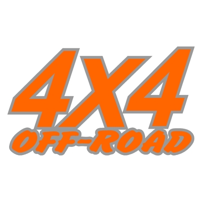 Sticker logo 4x4 off-road ref 16