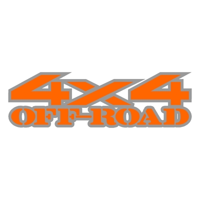 Sticker logo 4x4 off-road ref 40