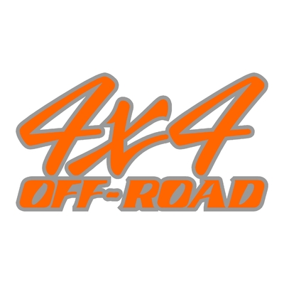 Sticker logo 4x4 off-road ref 64