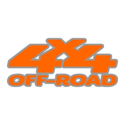 Sticker logo 4x4 off-road ref 72