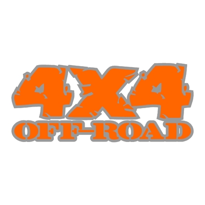 Sticker logo 4x4 off-road ref 80