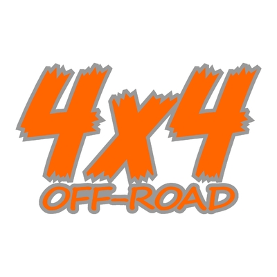 Sticker logo 4x4 off-road ref 88