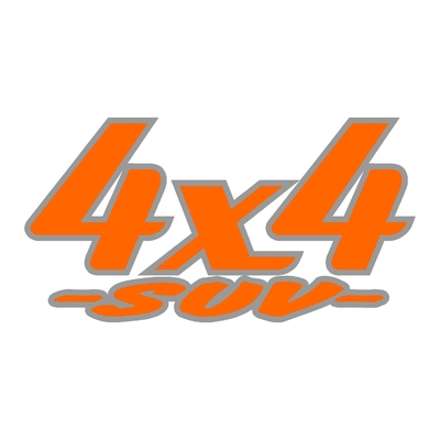 Sticker logo 4x4 suv ref 24