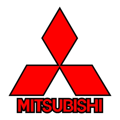 Sticker MITSUBISHI ref 6