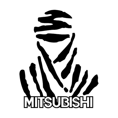 Sticker MITSUBISHI ref 50
