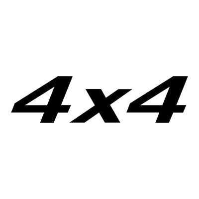 sticker logo 4x4 ref 1