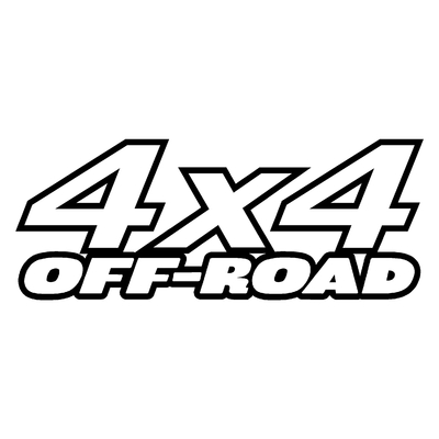 Sticker logo 4x4 off-road ref 5