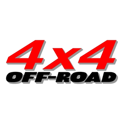Sticker logo 4x4 off-road ref 6