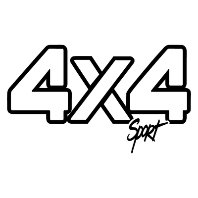 Sticker logo 4x4 sport ref 2