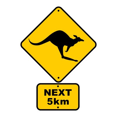Sticker ROADSIGN ref 2