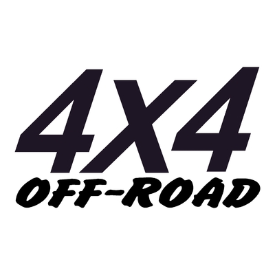 Sticker logo 4x4 off-road ref 9