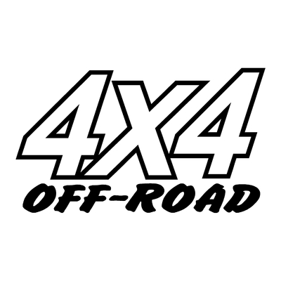 Sticker logo 4x4 off-road ref 10