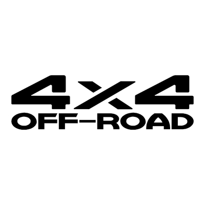 Sticker logo 4x4 off-road ref 25