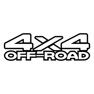 Sticker logo 4x4 off-road ref 29