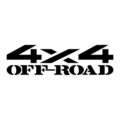 Sticker logo 4x4 off-road ref 33