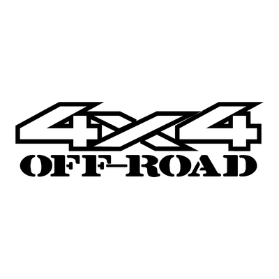 Sticker logo 4x4 off-road ref 34