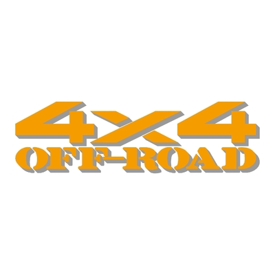 Sticker logo 4x4 off-road ref 35