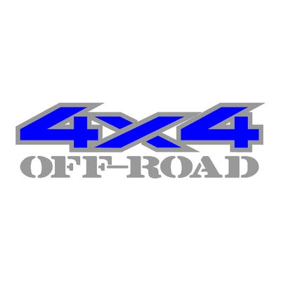 Sticker logo 4x4 off-road ref 36