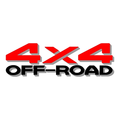 Sticker logo 4x4 off-road ref 30