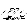 stickers-logo-4x4-suv-ref61-tout-terrain-autocollant-pickup-6x6-8x8