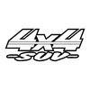 stickers-logo-4x4-suv-ref69-tout-terrain-autocollant-pickup-6x6-8x8