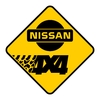 stickers nissan 4x4 ref 5 roadsign dakar land rover 4x4 tout terrain rallye competition pneu tuning amortisseur autocollant fffsa (2)