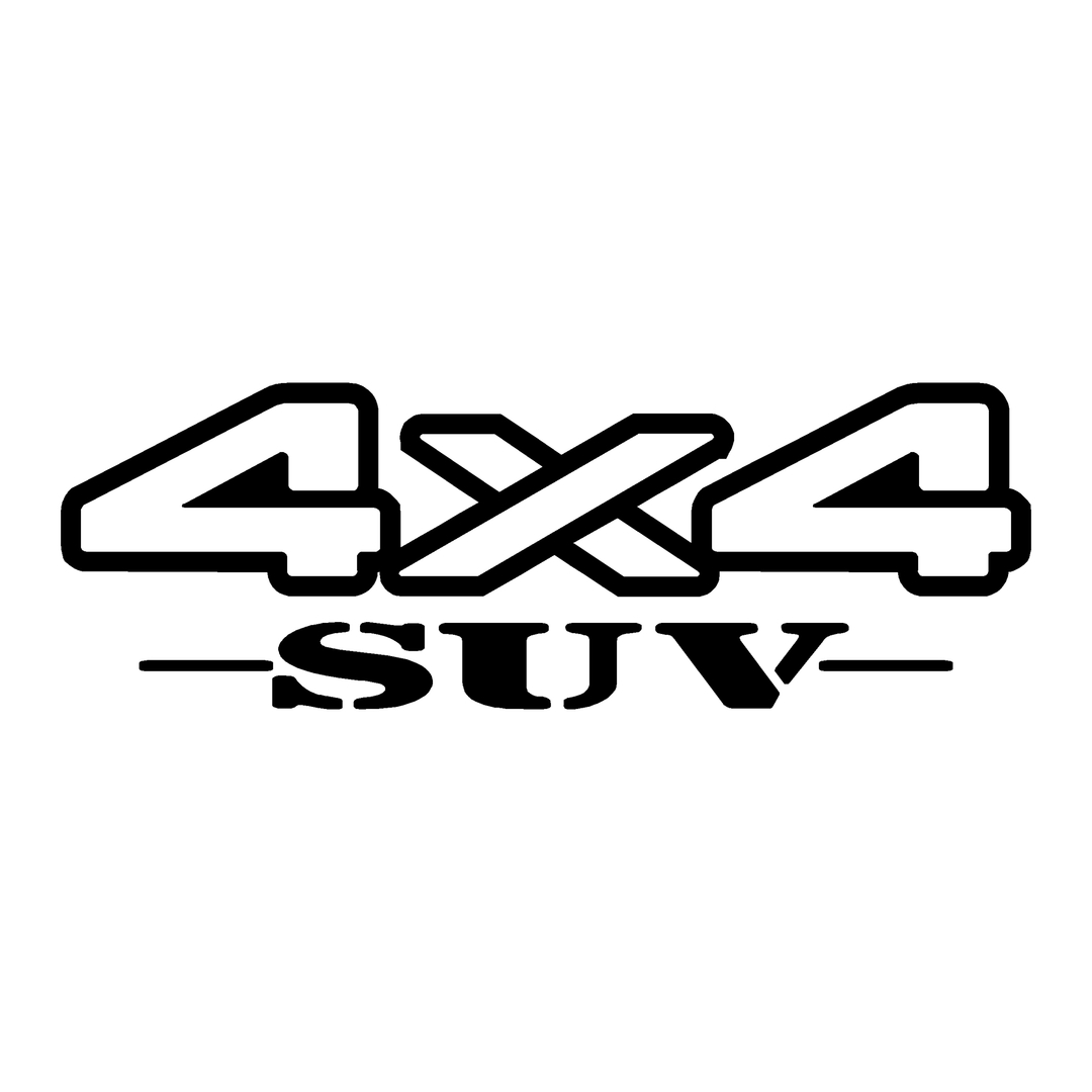 stickers-logo-4x4-suv-ref26-tout-terrain-autocollant-pickup-6x6-8x8