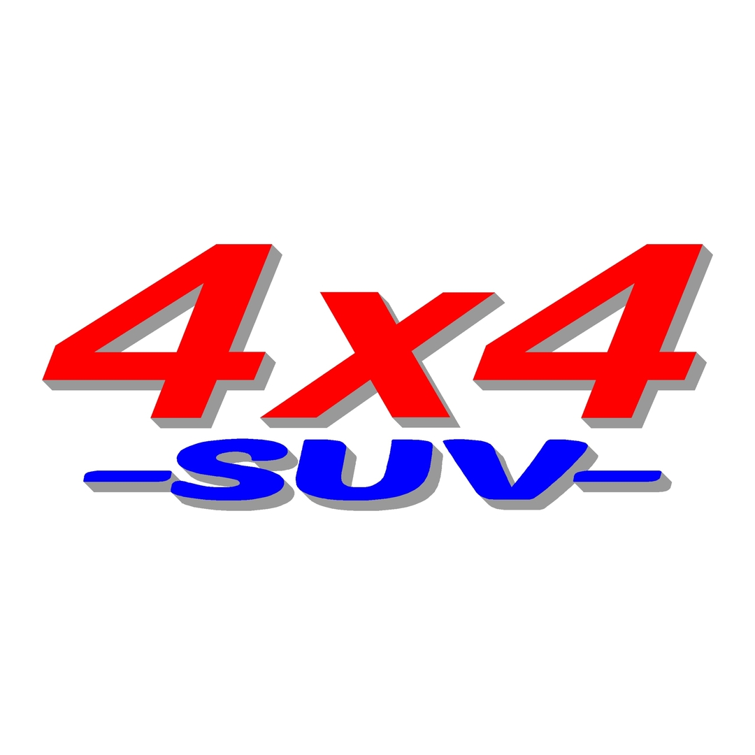 stickers-logo-4x4-suv-ref14-tout-terrain-autocollant-pickup-6x6-8x8