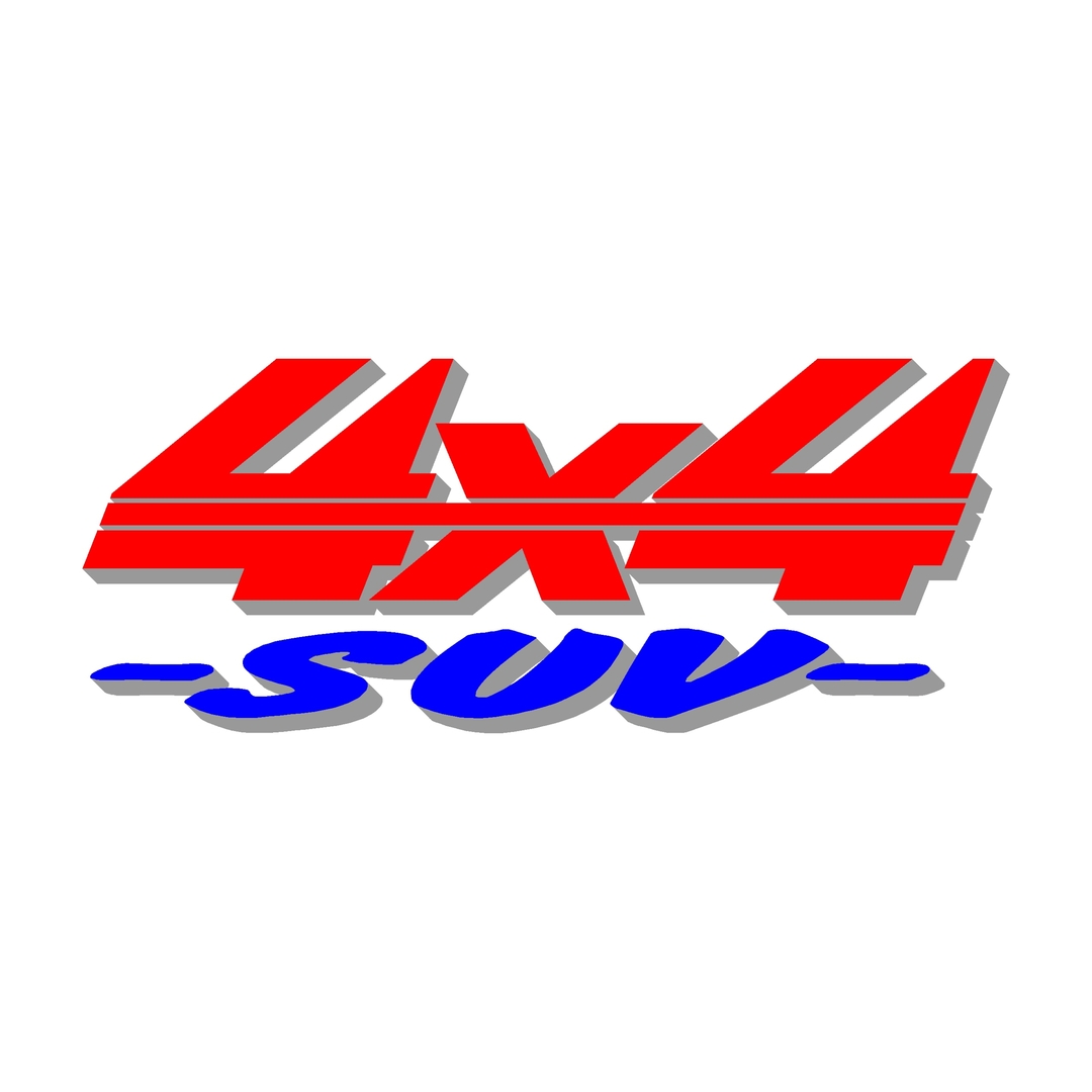 stickers-logo-4x4-suv-ref70-tout-terrain-autocollant-pickup-6x6-8x8