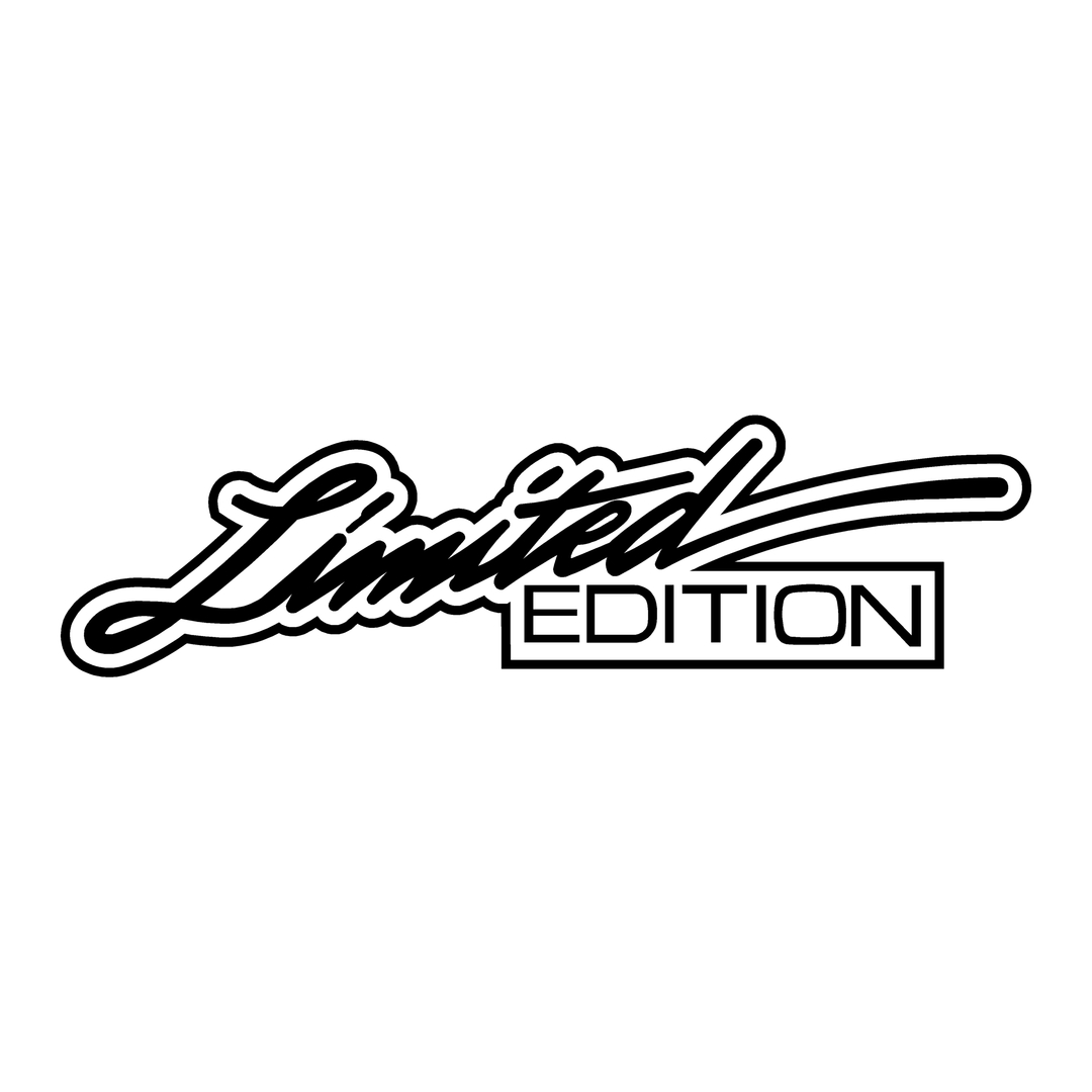 sticker limited edition ref 3 tuning audio sonorisation car auto moto camion competition deco rallye autocollant