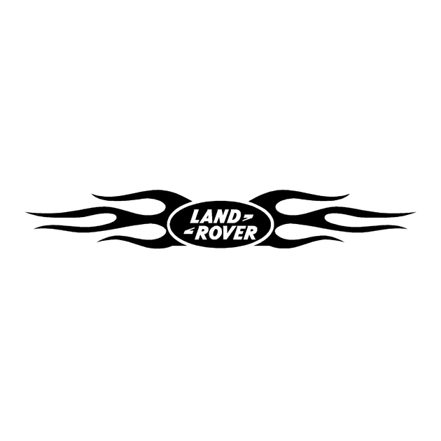 stickers-land-rover-ref43-flammes-logo-discovery-td5-4x4-defender-90-range-freelander-tout-terrain-autocollant-rallye-110-109-130