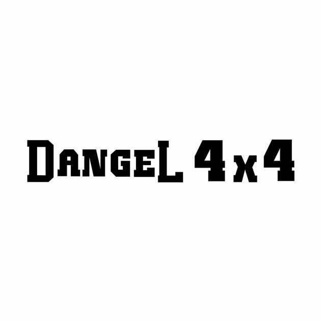 DANGEL ref5 stickers sticker autocollant 4x4  tuning audio 4x4 tout terrain car auto moto camion competition deco rallye racing