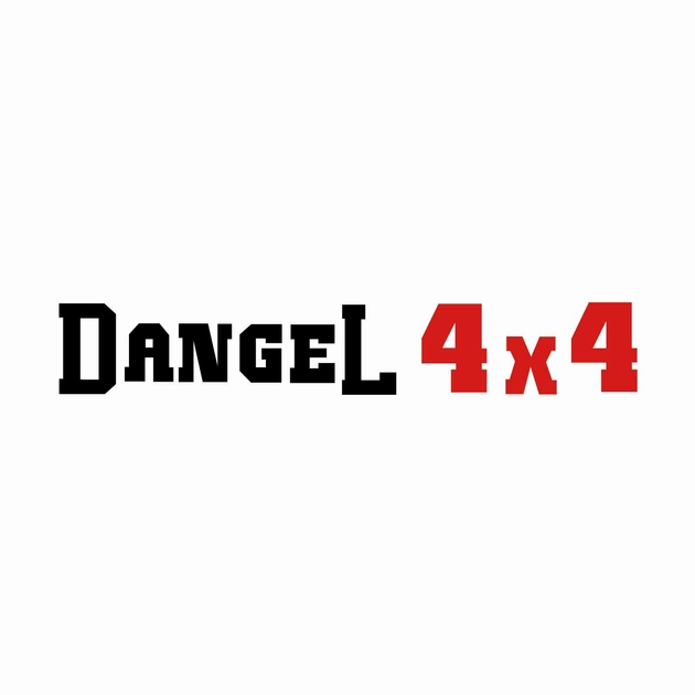 DANGEL ref6 stickers sticker autocollant 4x4  tuning audio 4x4 tout terrain car auto moto camion competition deco rallye racing