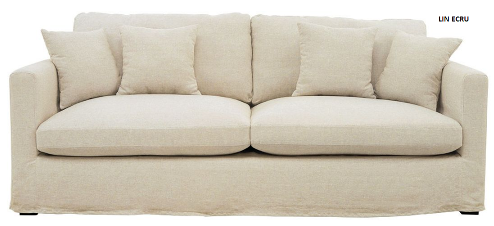 canapé-lin-écru-215-cm