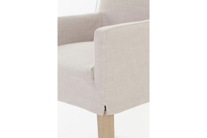 chaise-de-table-à-manger-moderne-lin