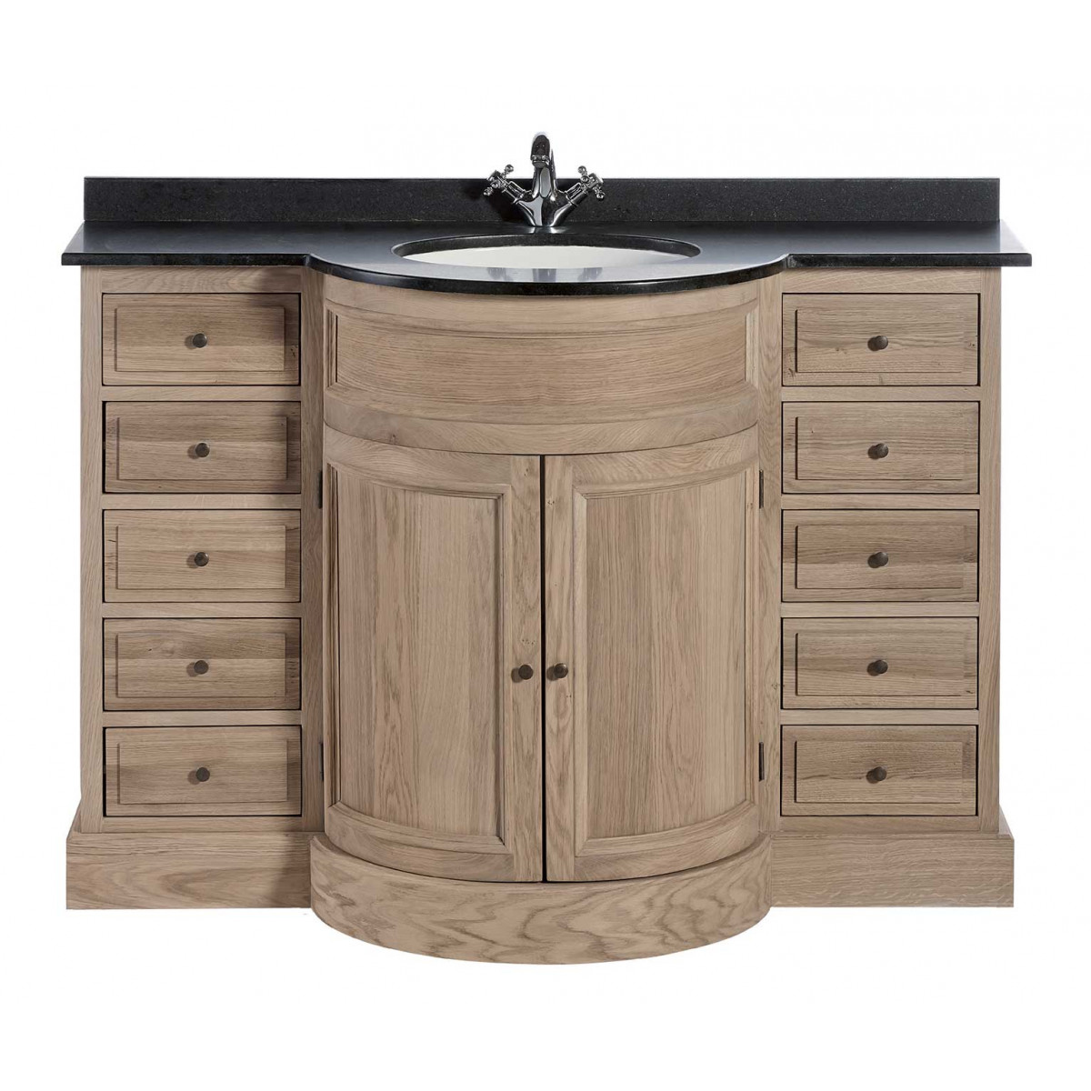 meuble-lavabo-10-tiroirs-chêne-et-granit-noir