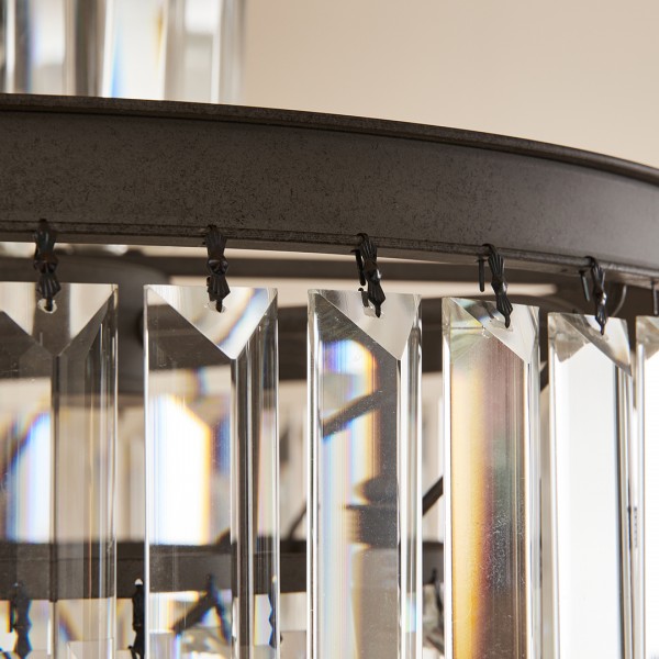 suspension-chic-métal-gris-foncé