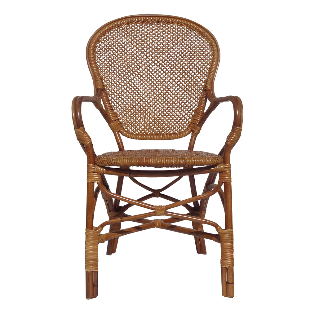 chaise-en-rotin-tressé-style-bistrot