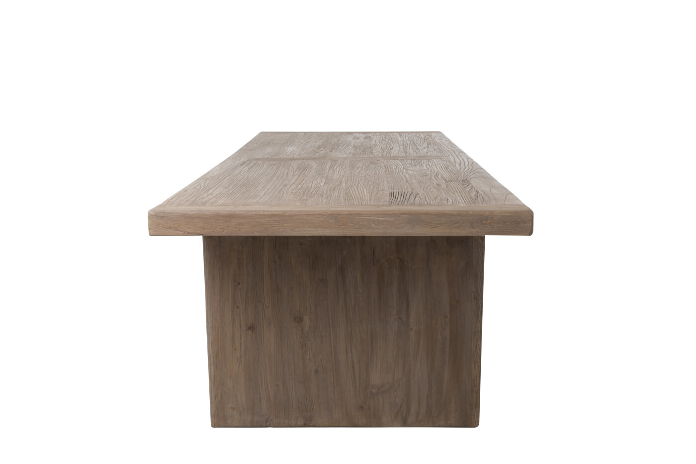 table-design-épuré-bois-massif-vieilli