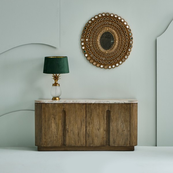 buffet-design-bois-et-marbre-salle-a-manger