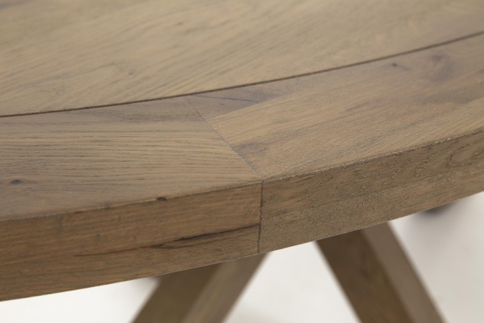 table-ovale-pied-central-étoile-forino
