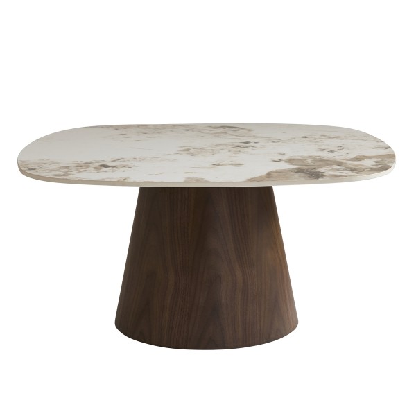 table-basse-ceramique-pietement-bois-noyer
