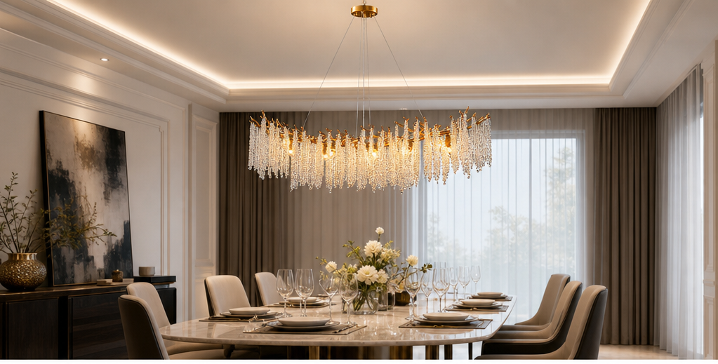 lustre-design-dore-salle-a-manger