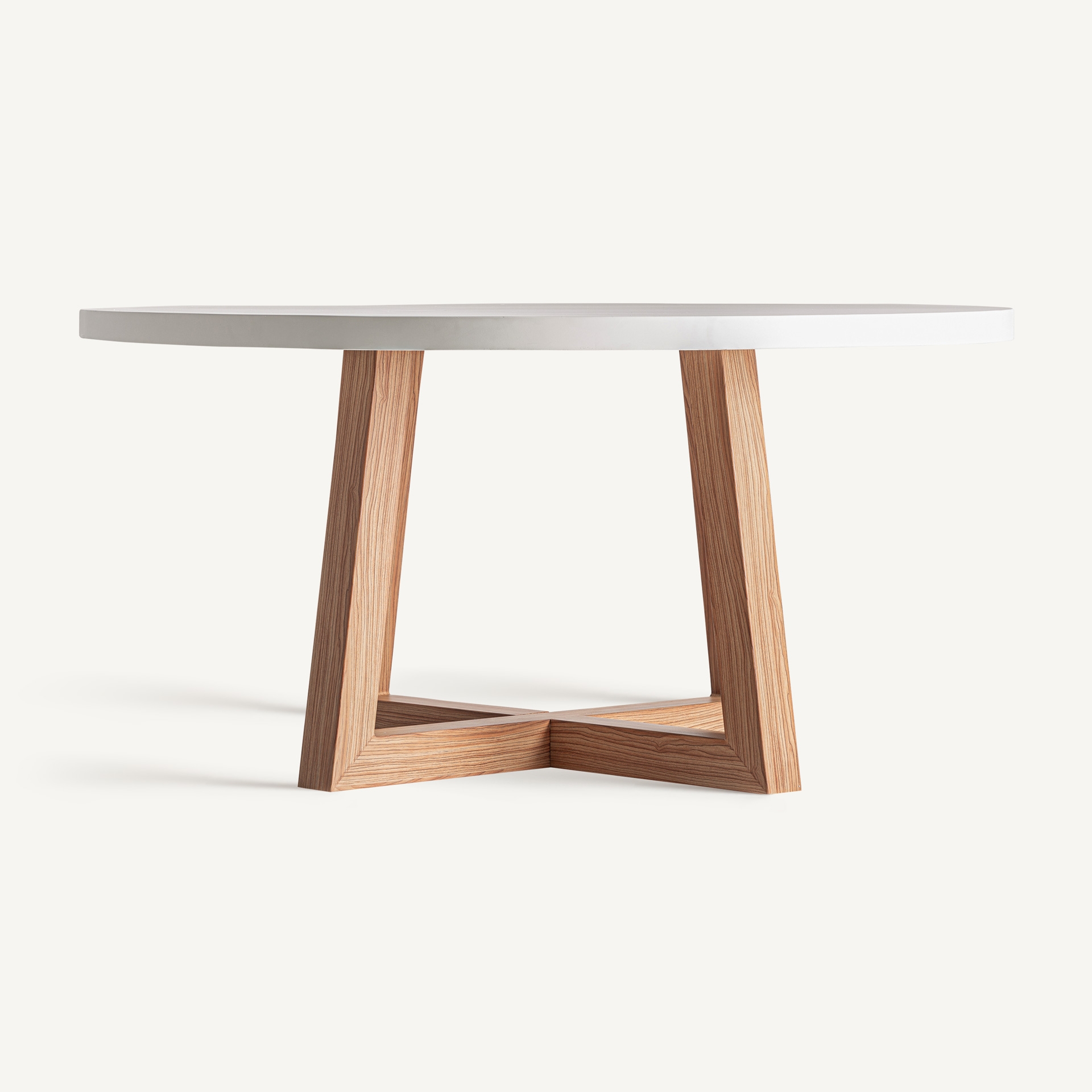 table-exterieure-beton-pied-aluminium-effet-bois