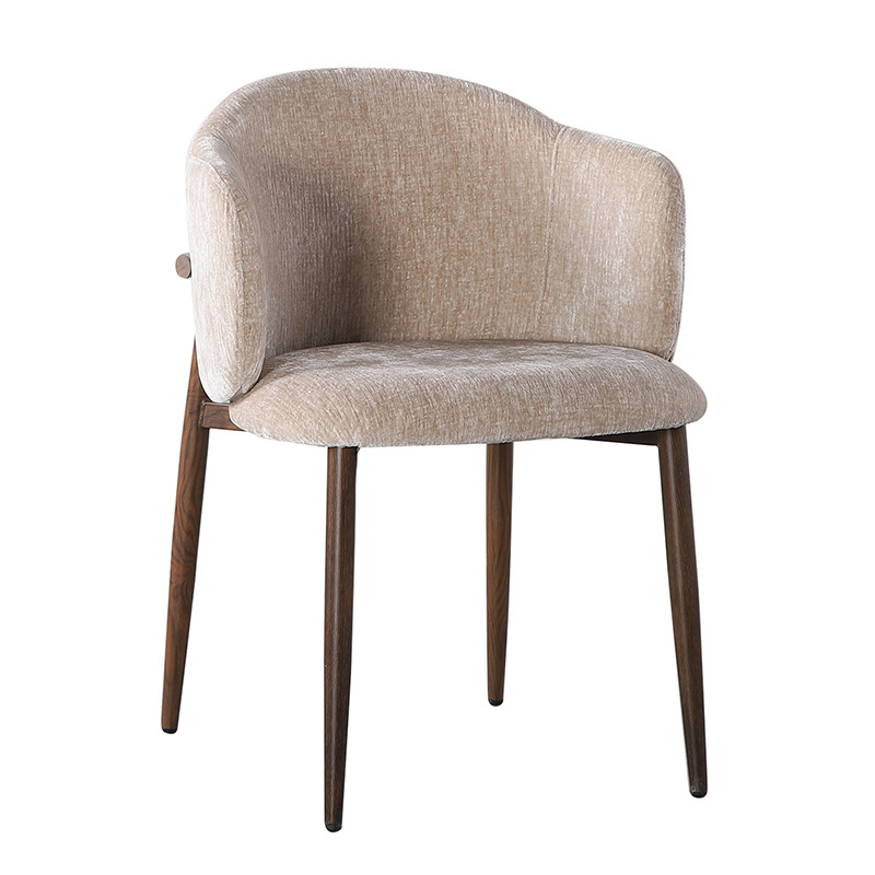 chaise-osaka-tan-tissu-design-accoudoirs