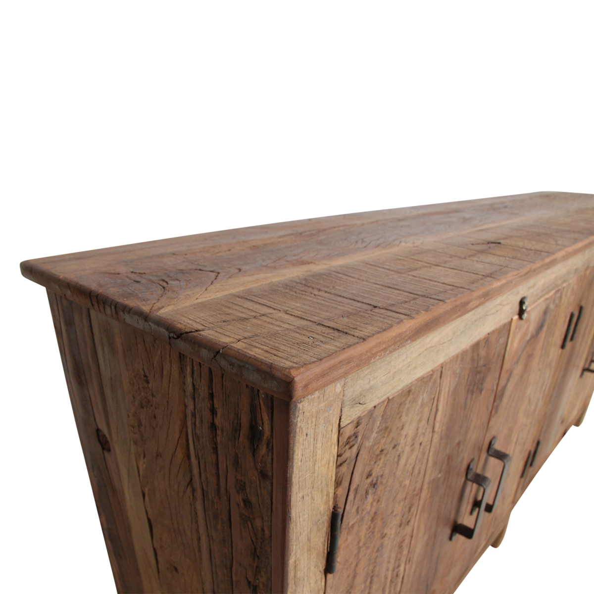buffet-artisanal-bois-massif-recycle