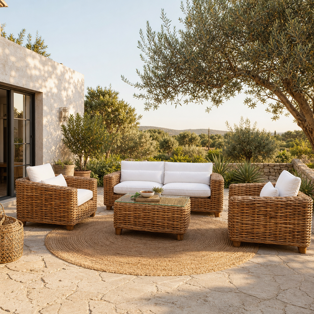 salon-rotin-naturel-veranda-chaleureuse